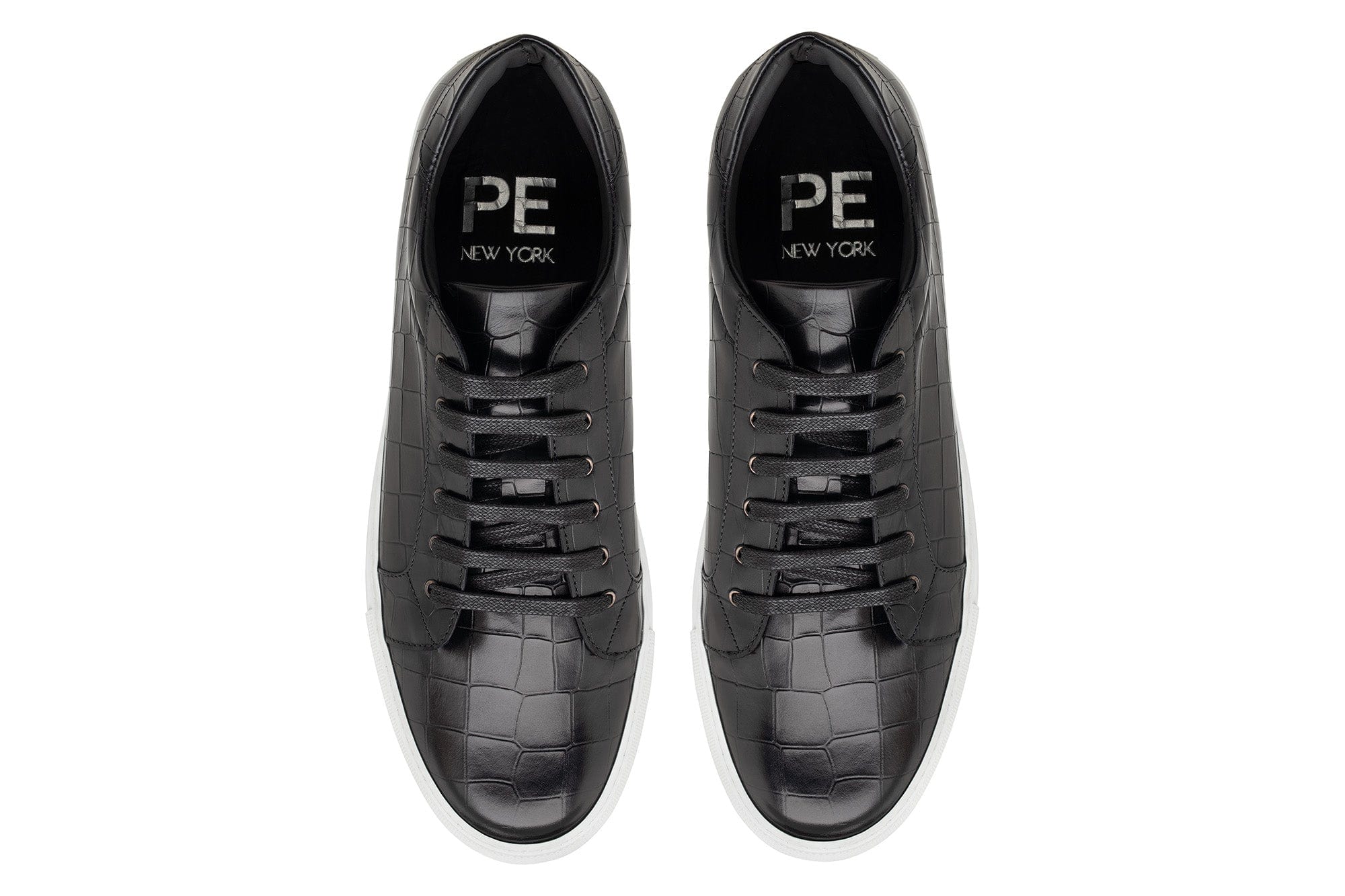 The Smith Low-Top Sneaker - Black Croc