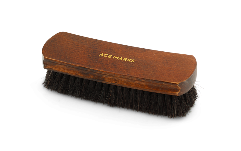 Horse Hair Shoe Shine Brush - Ace Marks