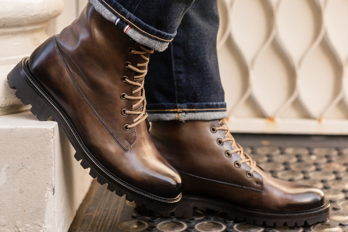 The Diesel Army Boot - Chocolate