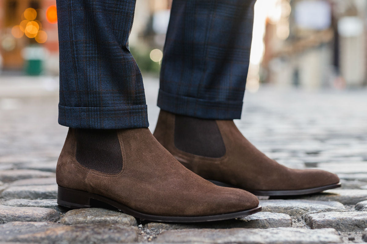 The Dean Chelsea Boot - Cafe Suede