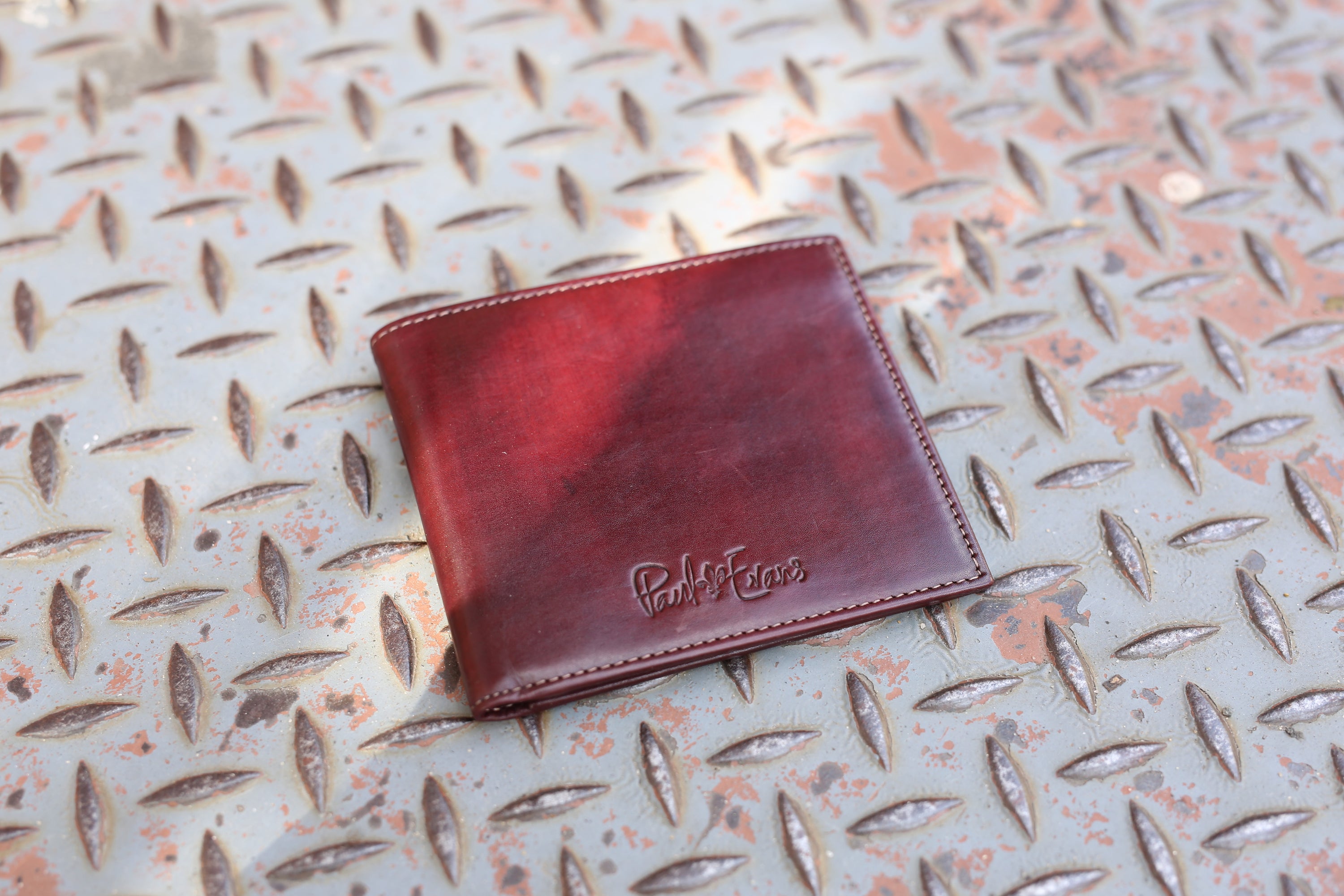 Italian Leather Wallet - Oxblood