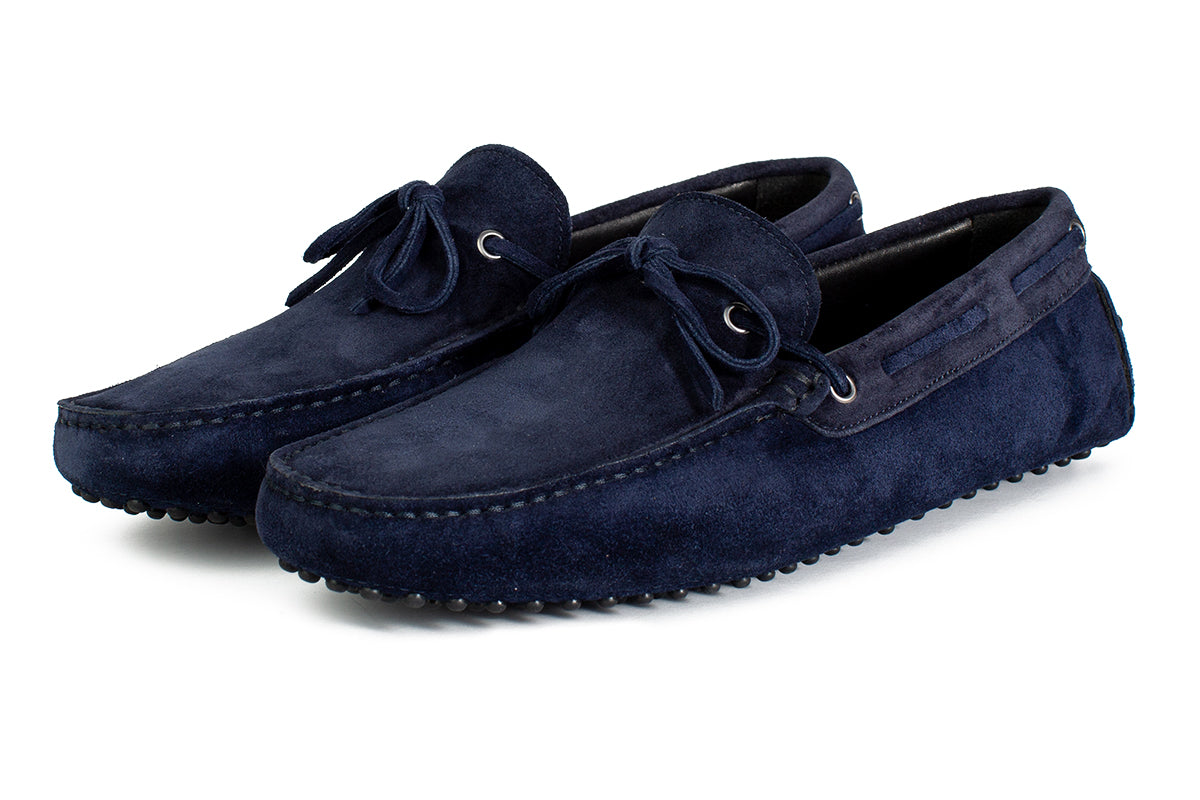 Blue Suede Driving Shoes