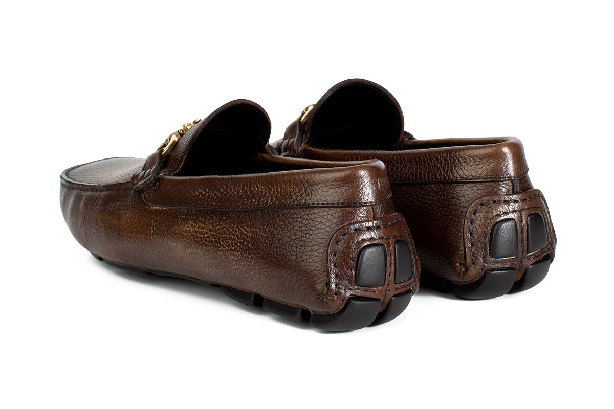 The Woods Bit Driving Loafer - Chocolate