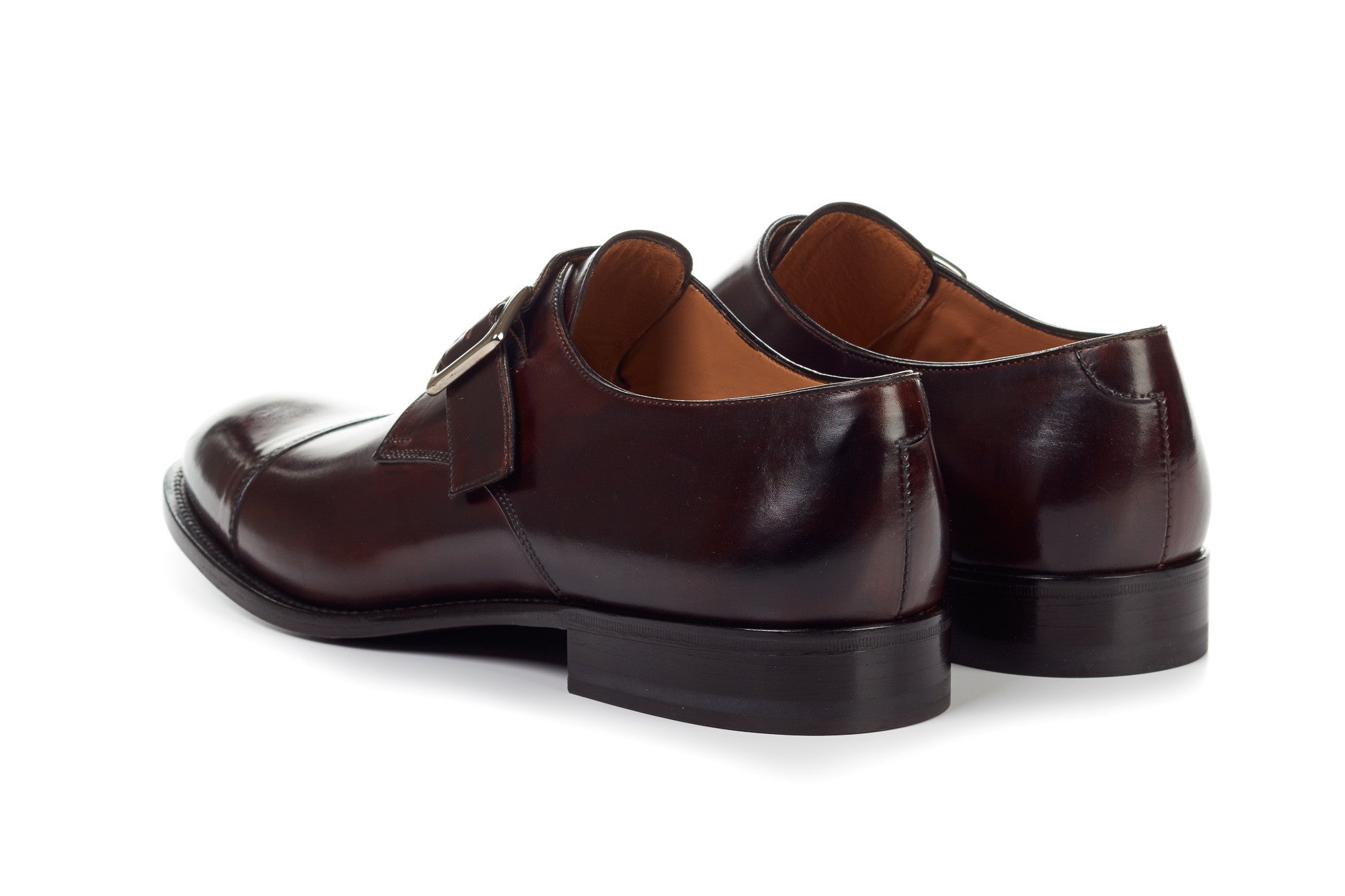 The Olivier Single Monk Strap - Chocolate