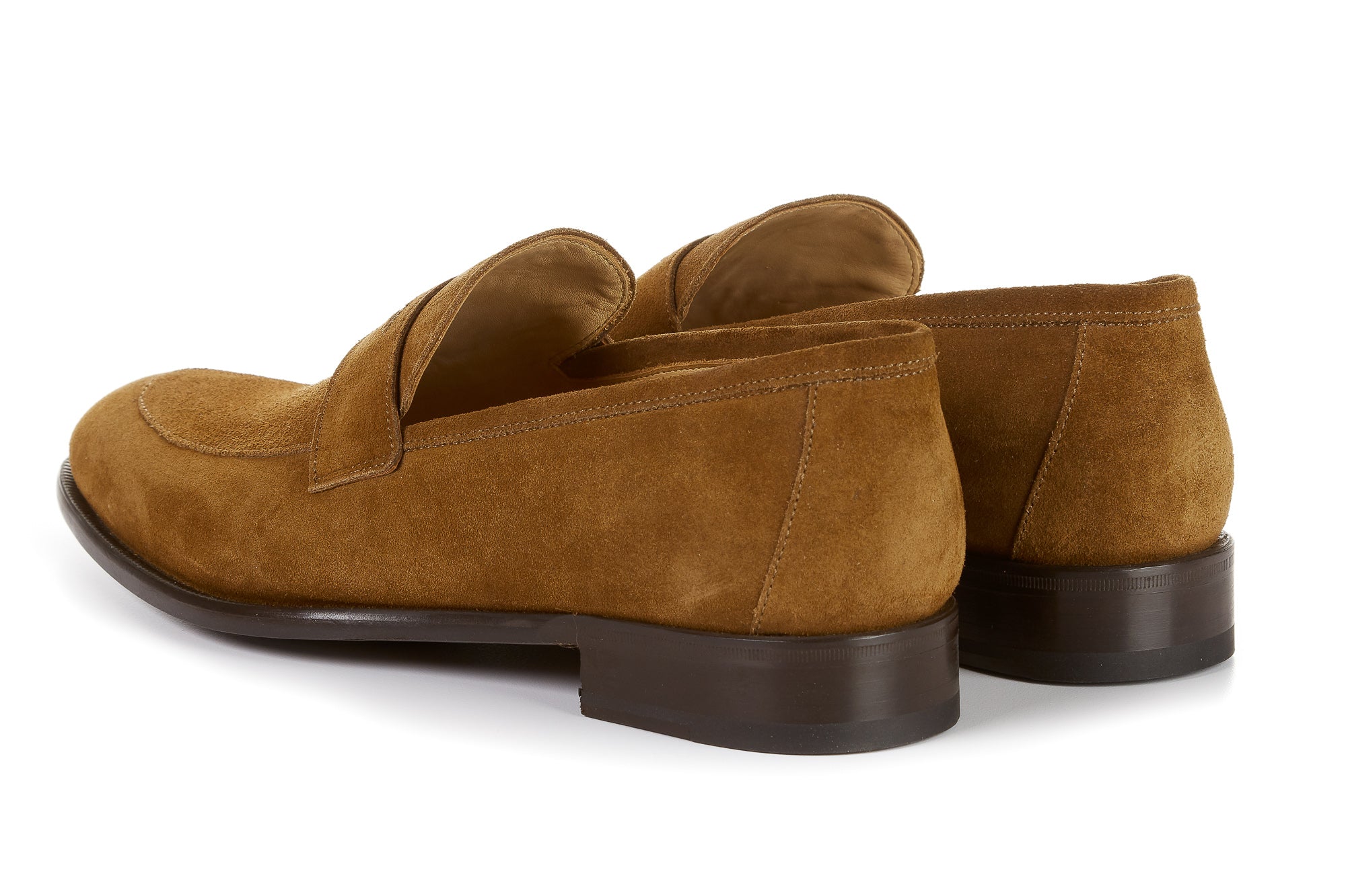 The Stewart Penny Loafer - Cacao Suede