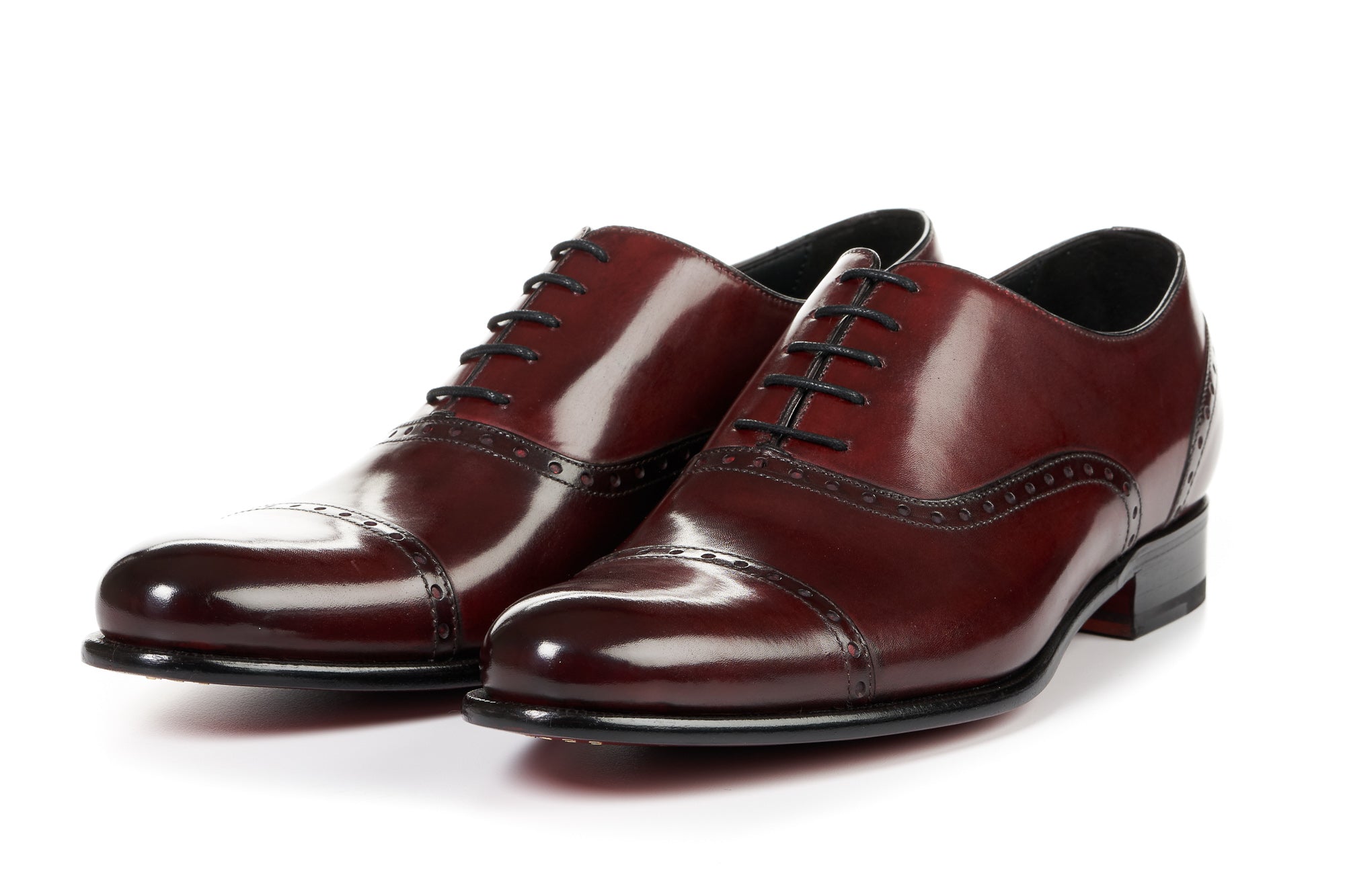The Brando Semi-Brogue Oxford Oxblood