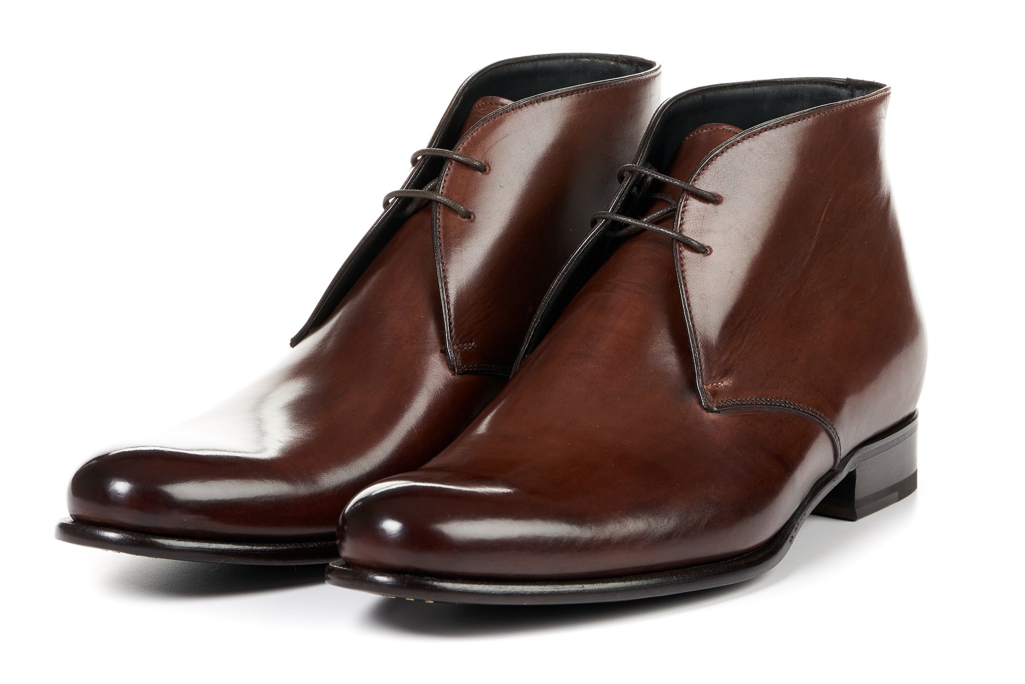The Newman Chukka Boot - Marrone Brown Paul Evans The Newman Chukka Boot - Marrone Brown Paul Evans