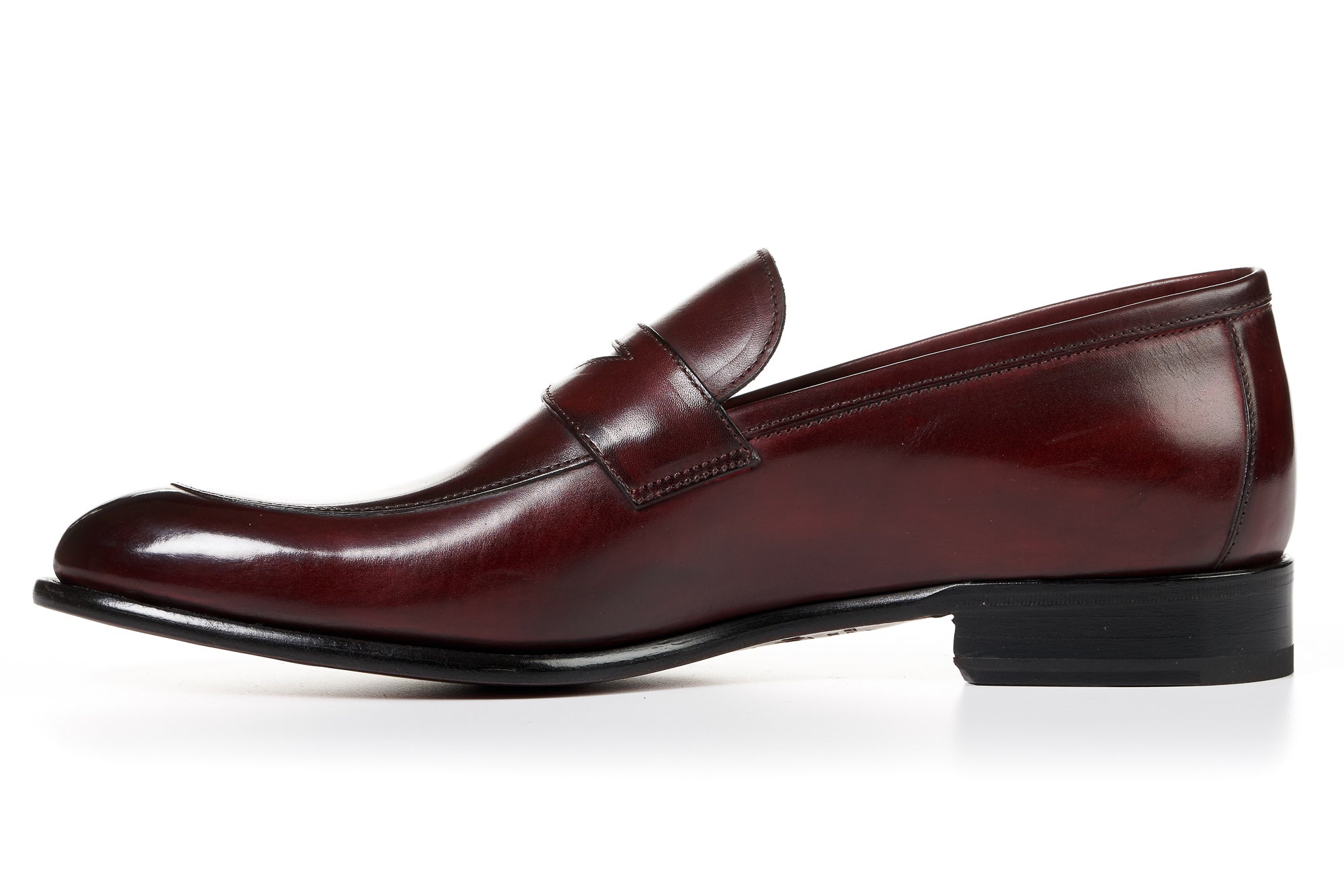 The Stewart Penny Loafer - Oxblood