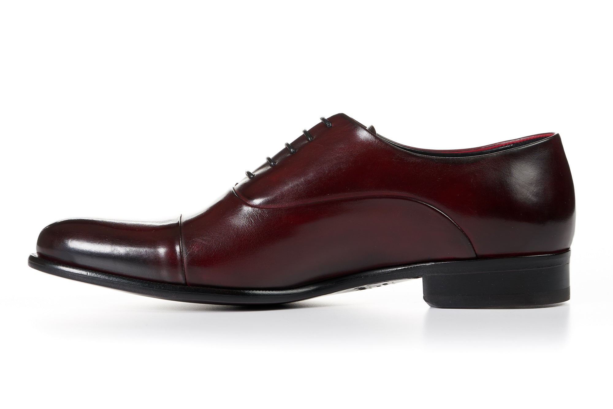 The Cagney Cap-Toe Oxford - Oxblood