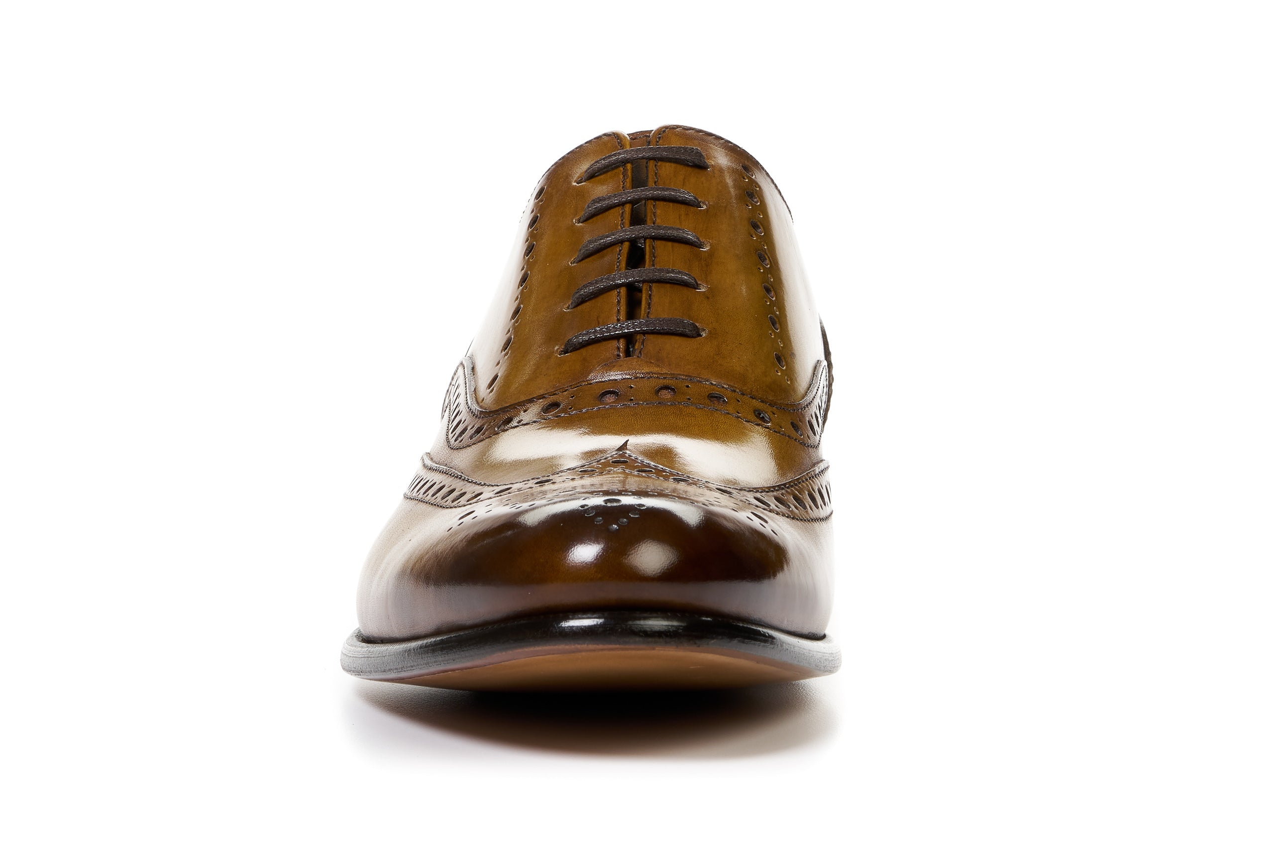 The West II Wingtip Oxford - Tobacco