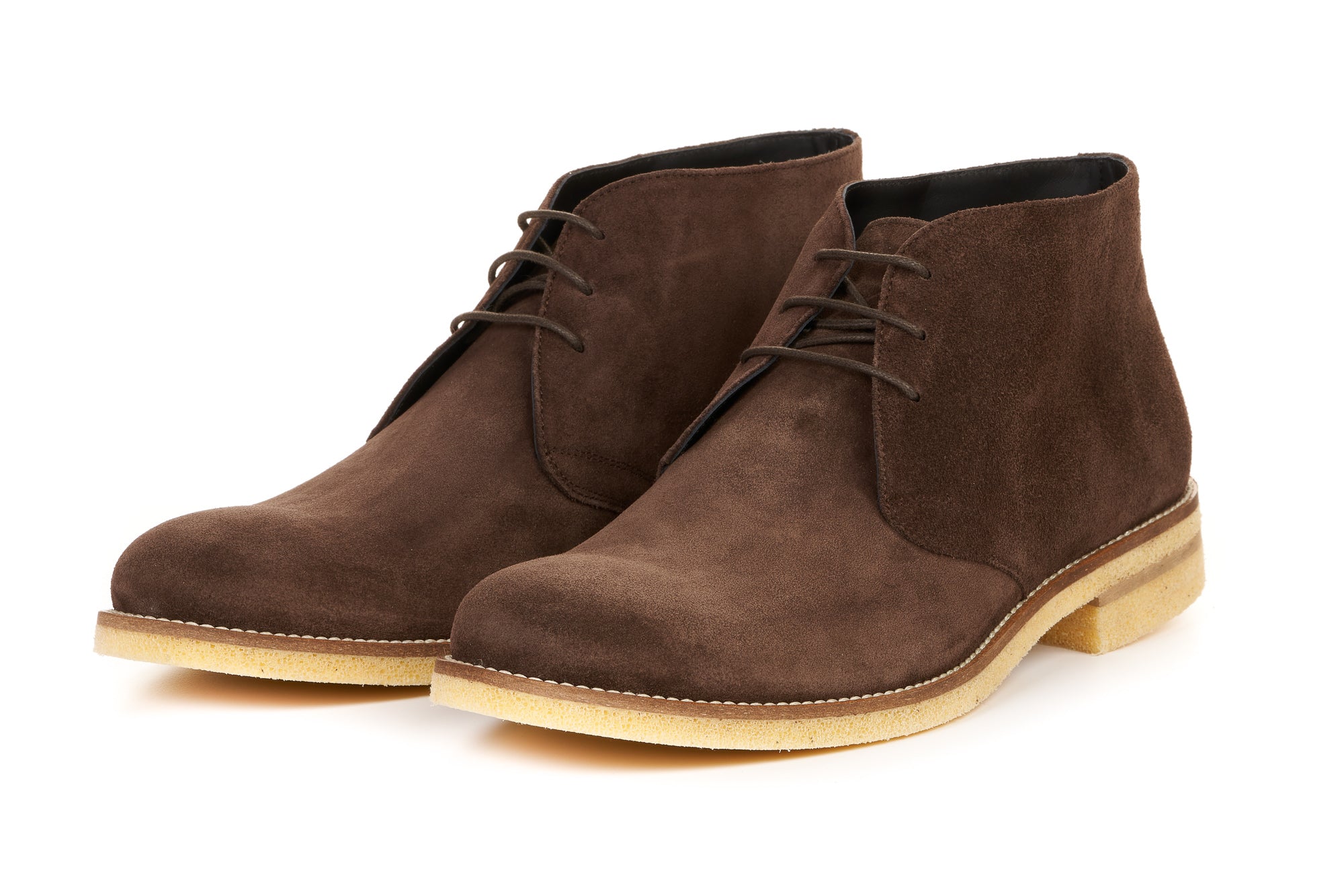 The Lawrence Chukka Boot - Dark Brown Suede