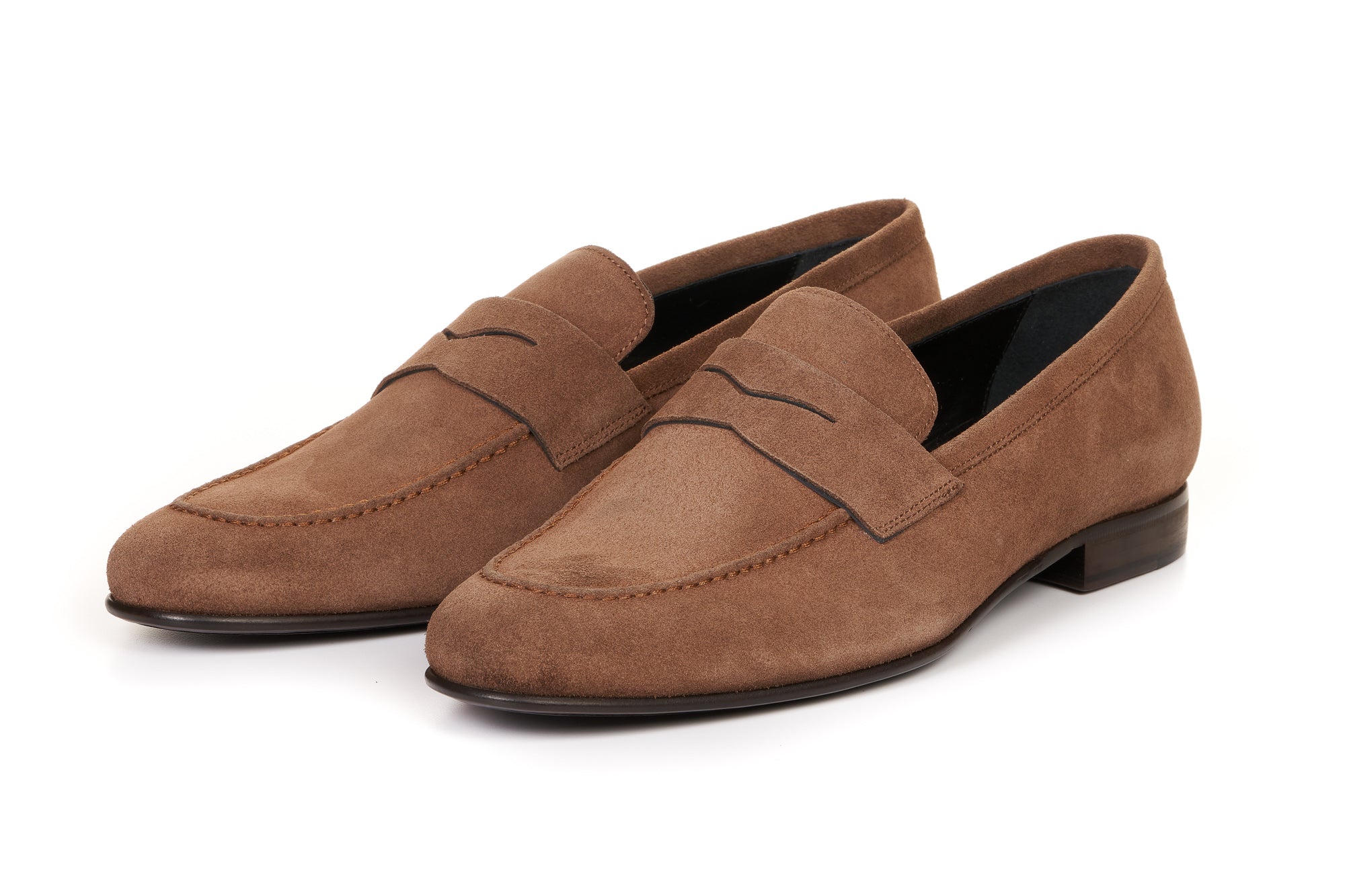 The Edward Penny Loafer - Light Suede – Paul
