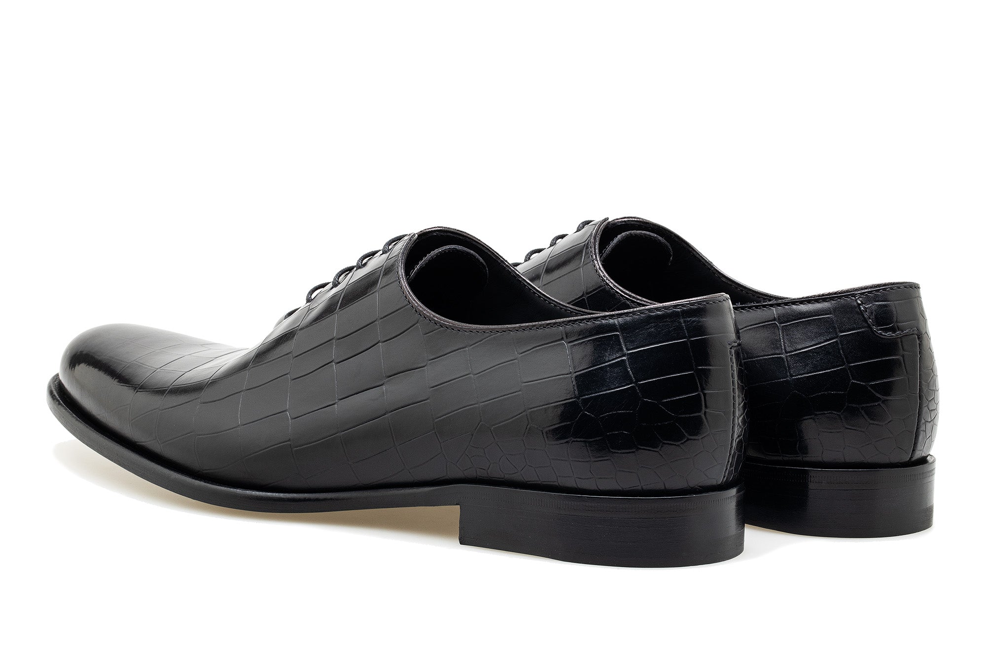 The Martin Wholecut - Black Croc