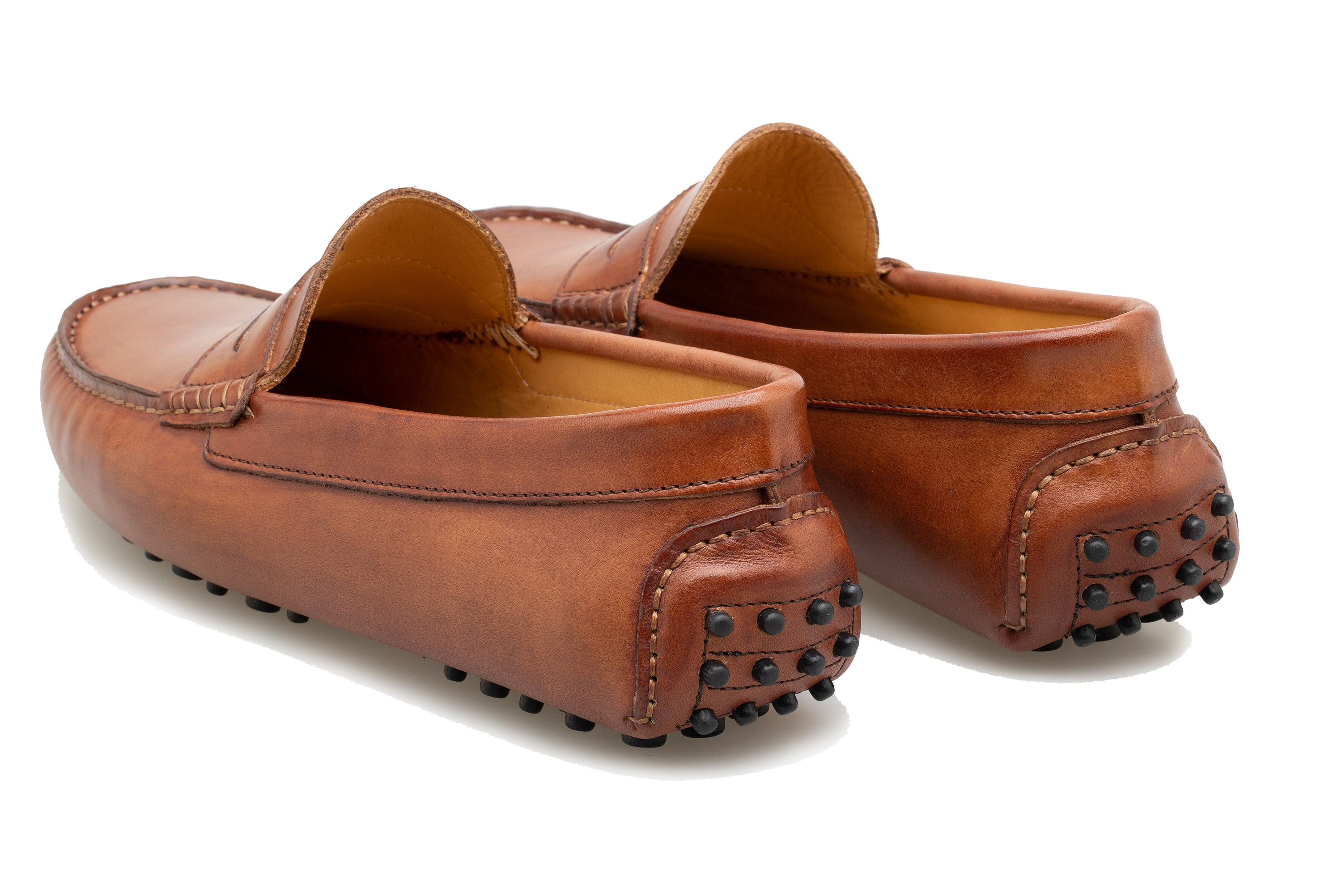The McQueen Driving Loafer - Marrone