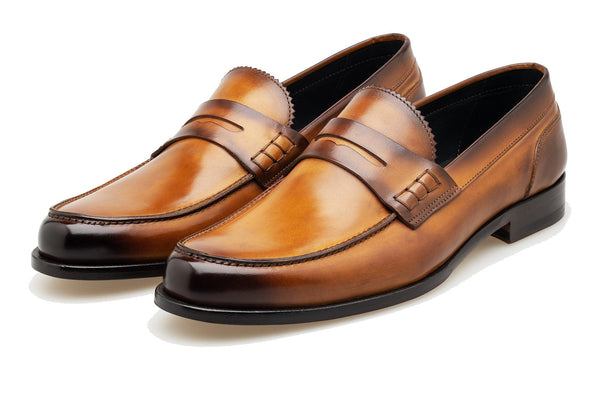The Damon Penny Loafer - Tobacco – Paul Evans display picture 3