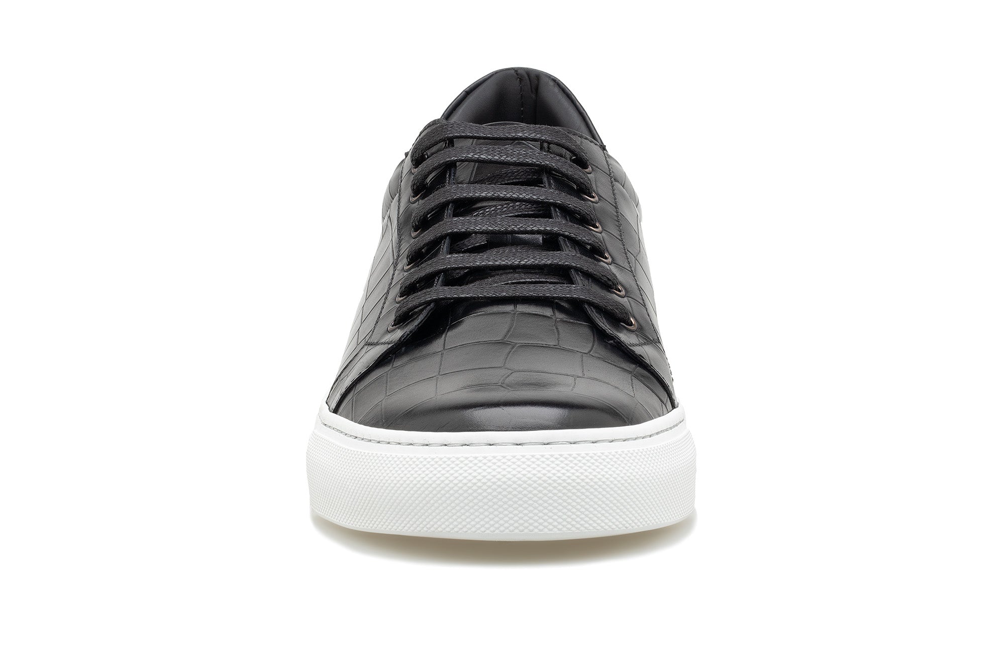 The Smith Low-Top Sneaker - Black Croc