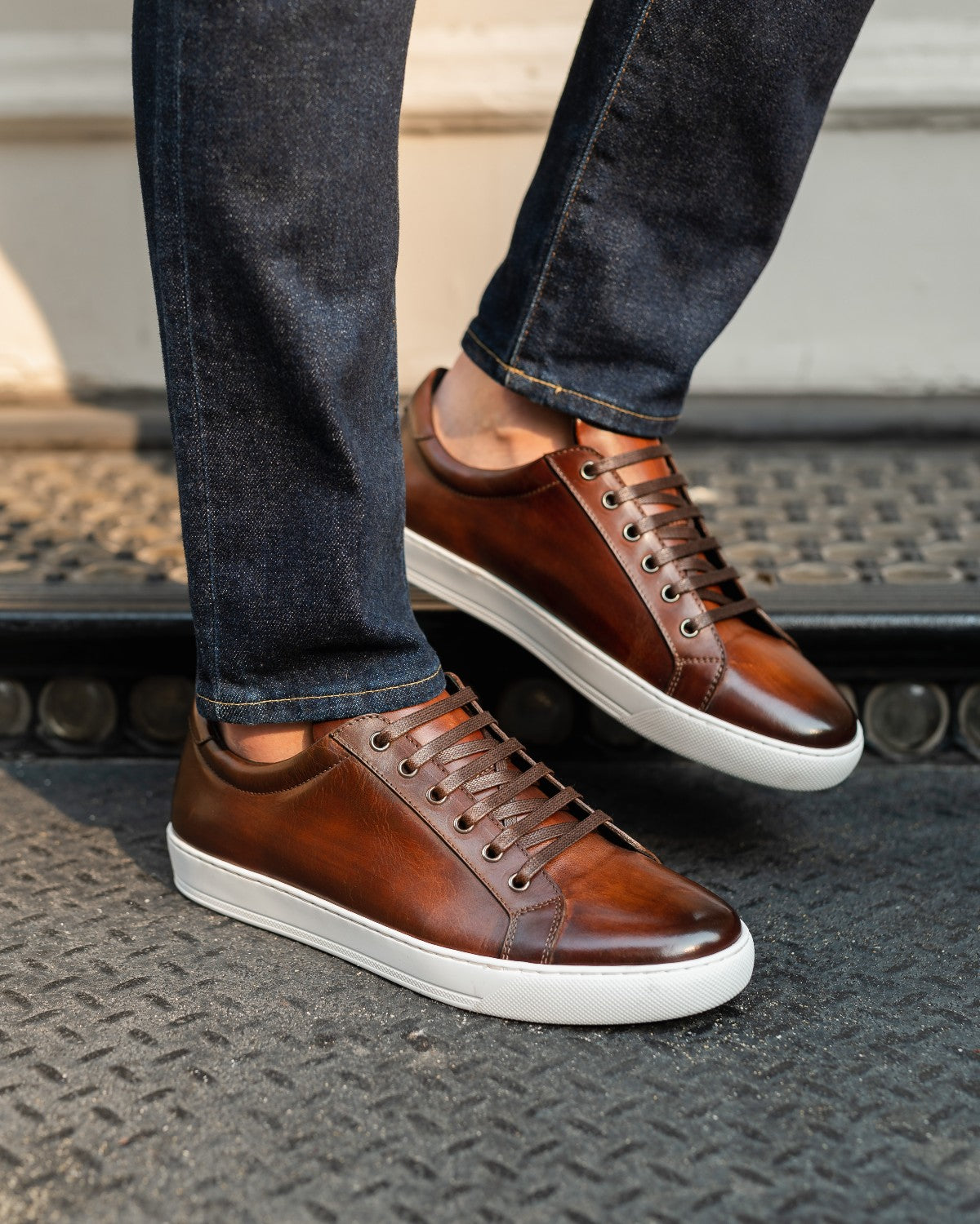 The Smith Low-Top Sneaker - Brown The Smith Low-Top Sneaker - Brown