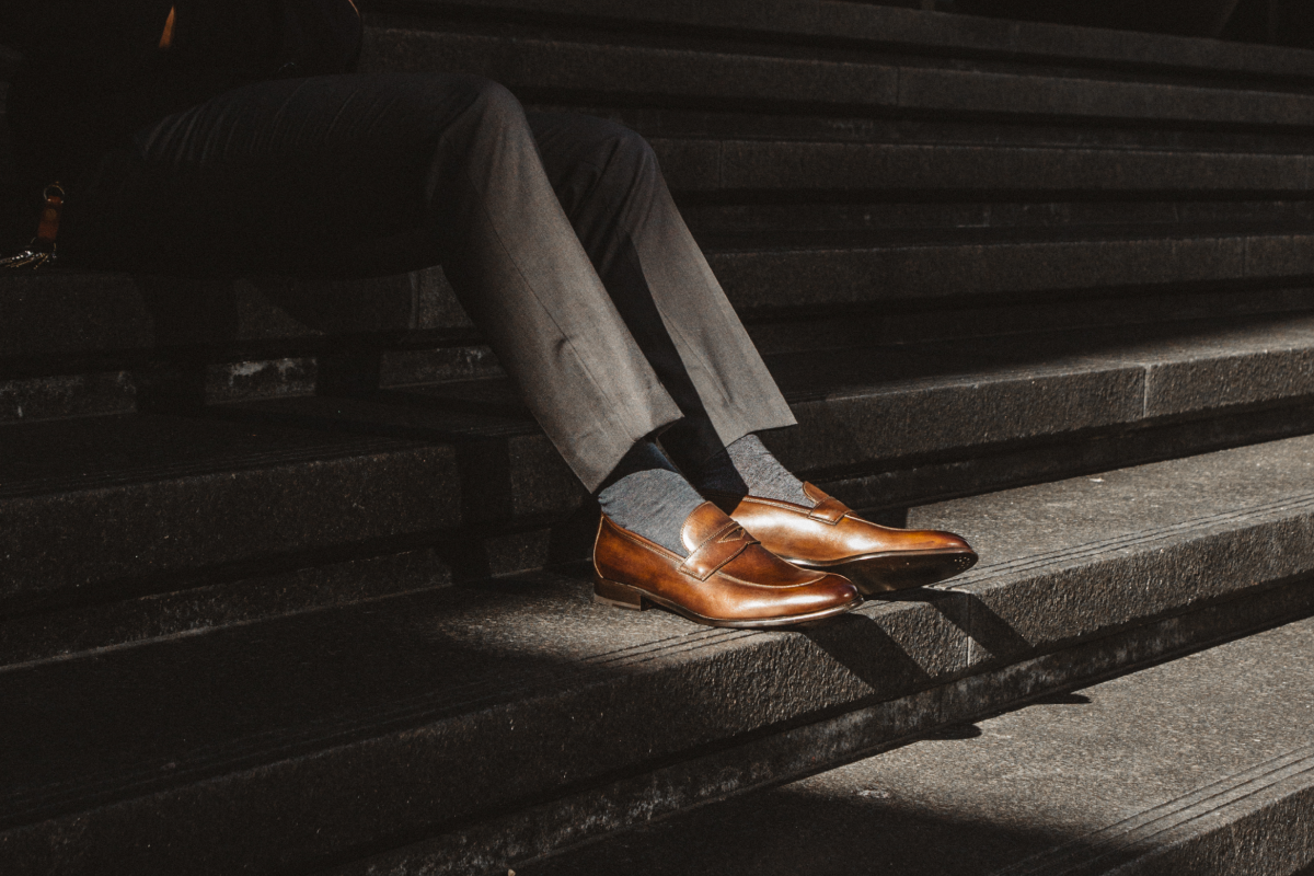 The Stewart Penny Loafer - Brown