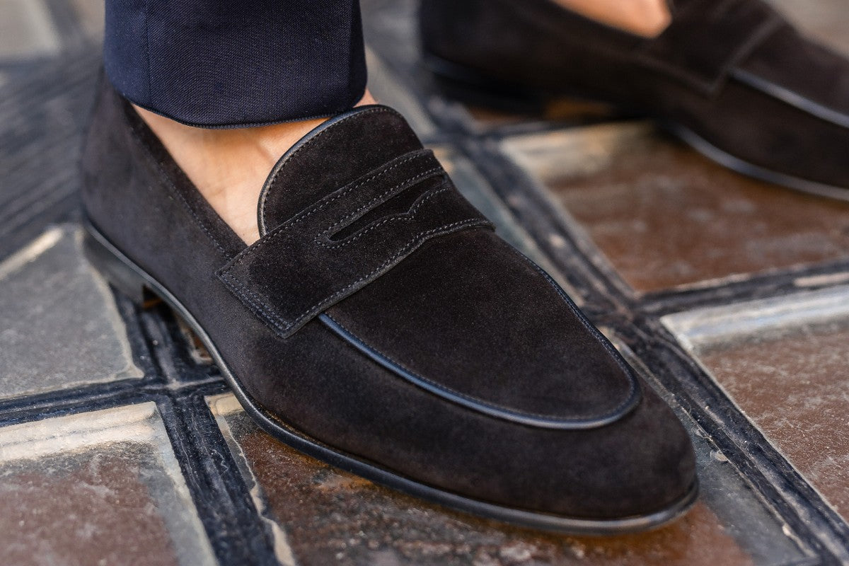 The Louis Penny Loafer - Brown 12