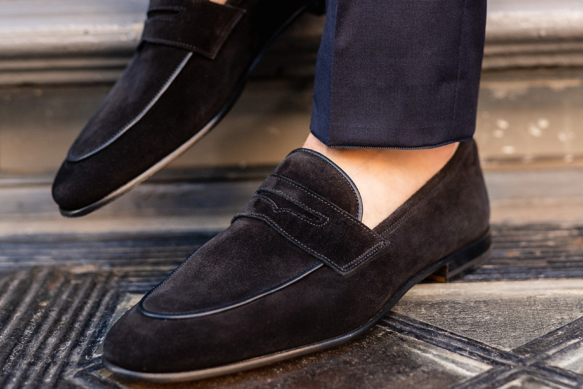 The Louis Penny Loafer - Nero 7.5