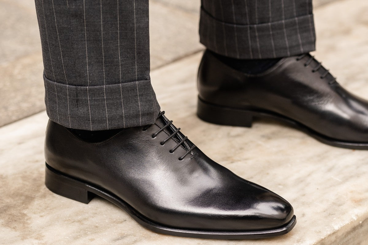 dress shoes oxford black Bartlett - Calf | Rancourt & Co Keep your employees looking their best on the job in this Genuine Grip 940 womens size 6.5 wide width black water Men's Oxford Shoes | Made