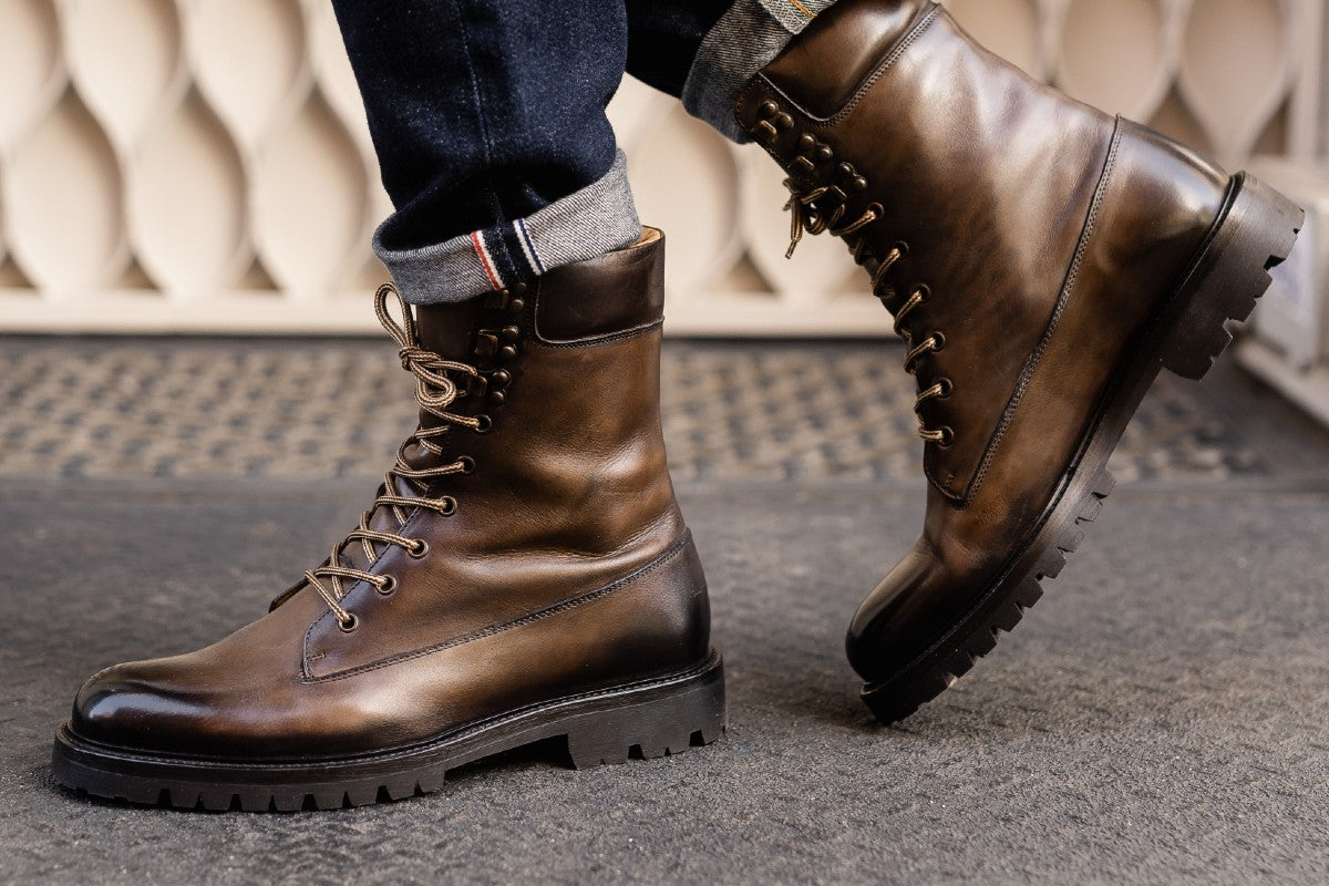 The Diesel Army Boot - Chocolate
