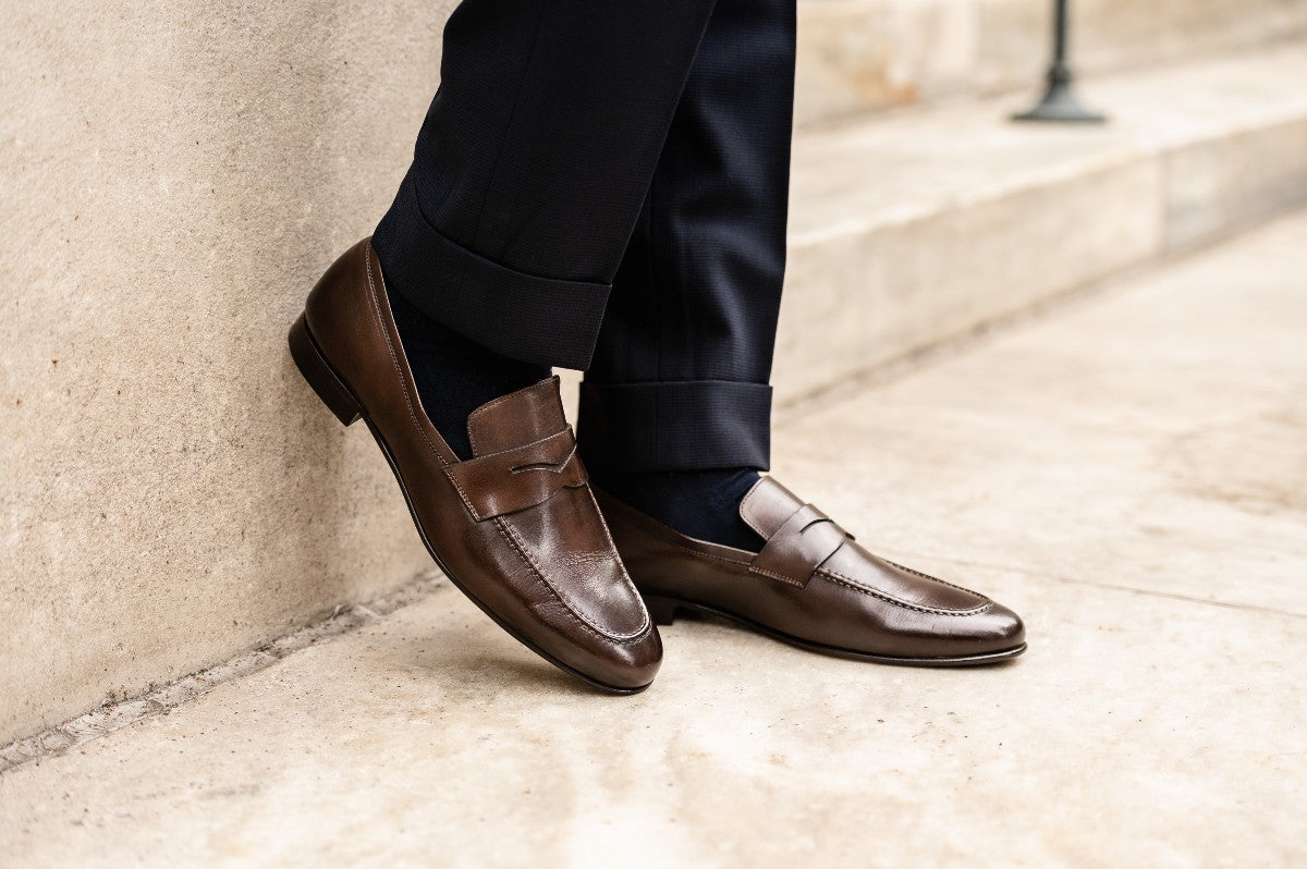 The Edward Penny Loafer - Dark Brown Chocolate