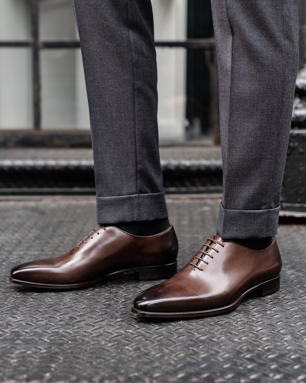 The Ramses Wholecut Oxford - Dark Brown Chocolate The Ramses Wholecut Oxford - Dark Brown Chocolate