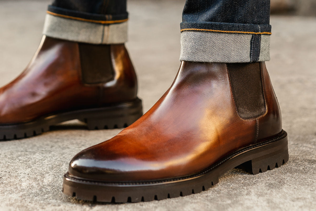 The Hardy Chelsea Boot - Brown - Rubber Sole