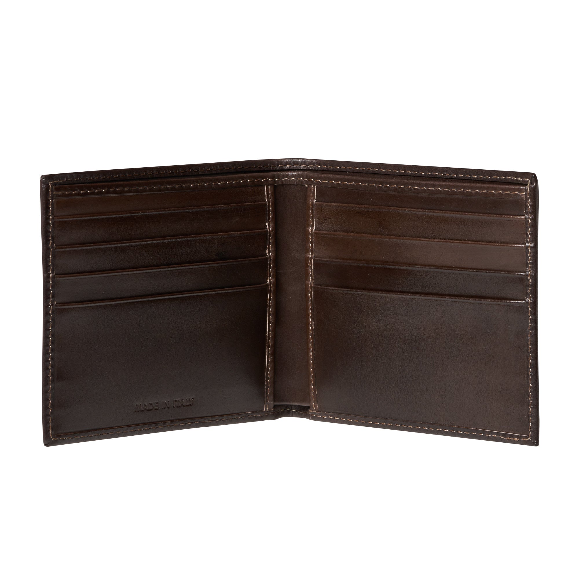 Italian Leather Wallet - Chocolate – Paul Evans