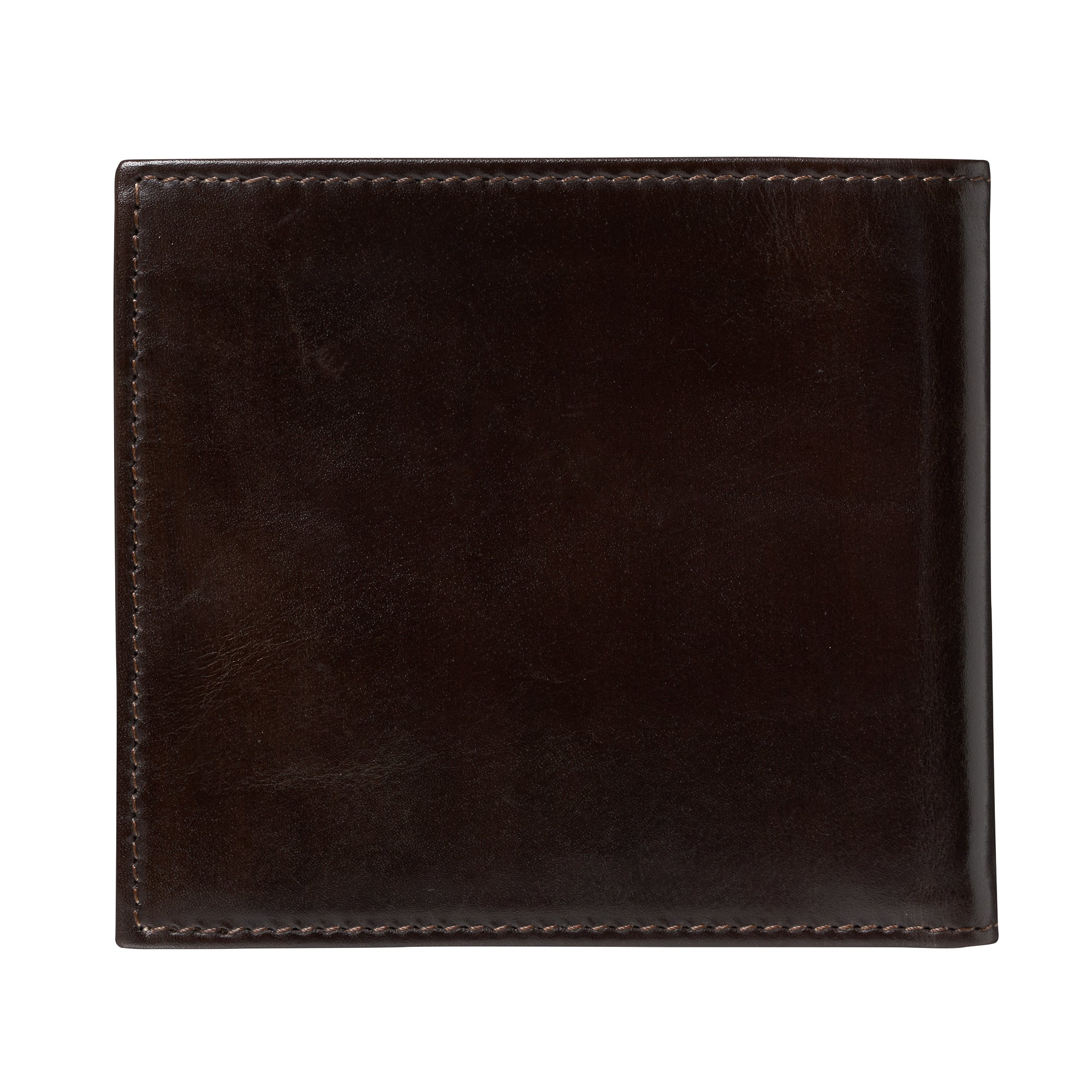 Italian Leather Wallet - Chocolate