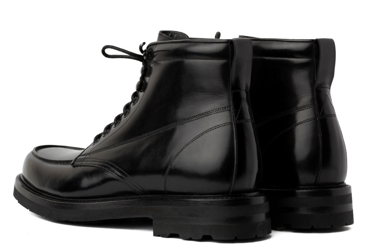 The Ford Moc-Toe Boot - Nero