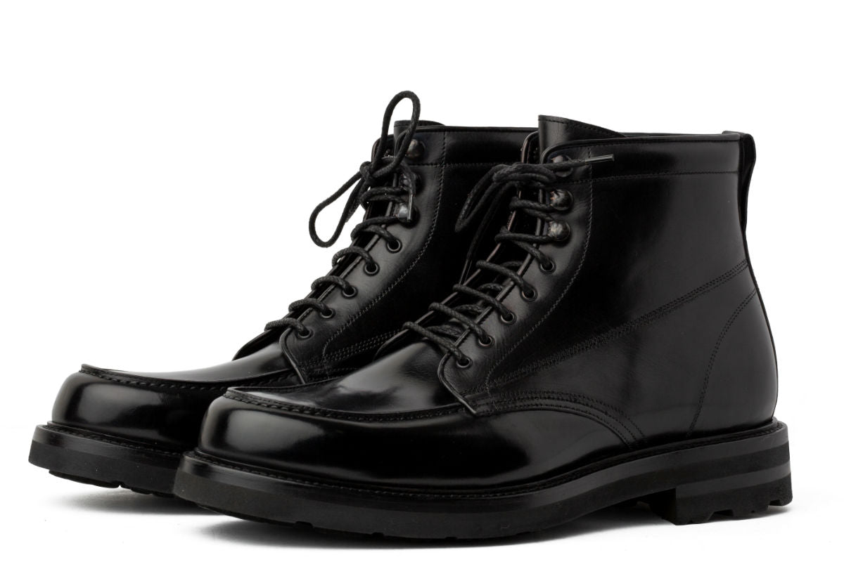 The Ford Moc-Toe Boot - Nero