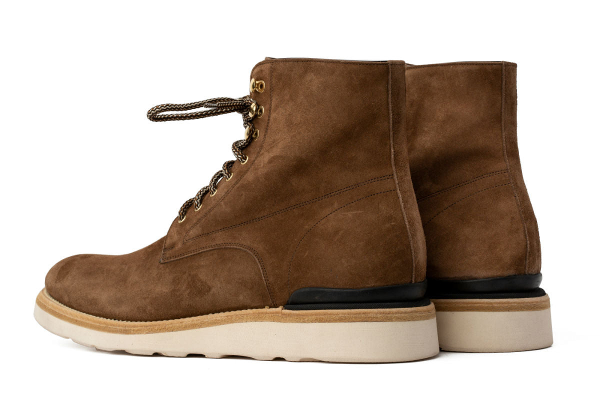 The Polo Suede Lace-Up Boot - Martora