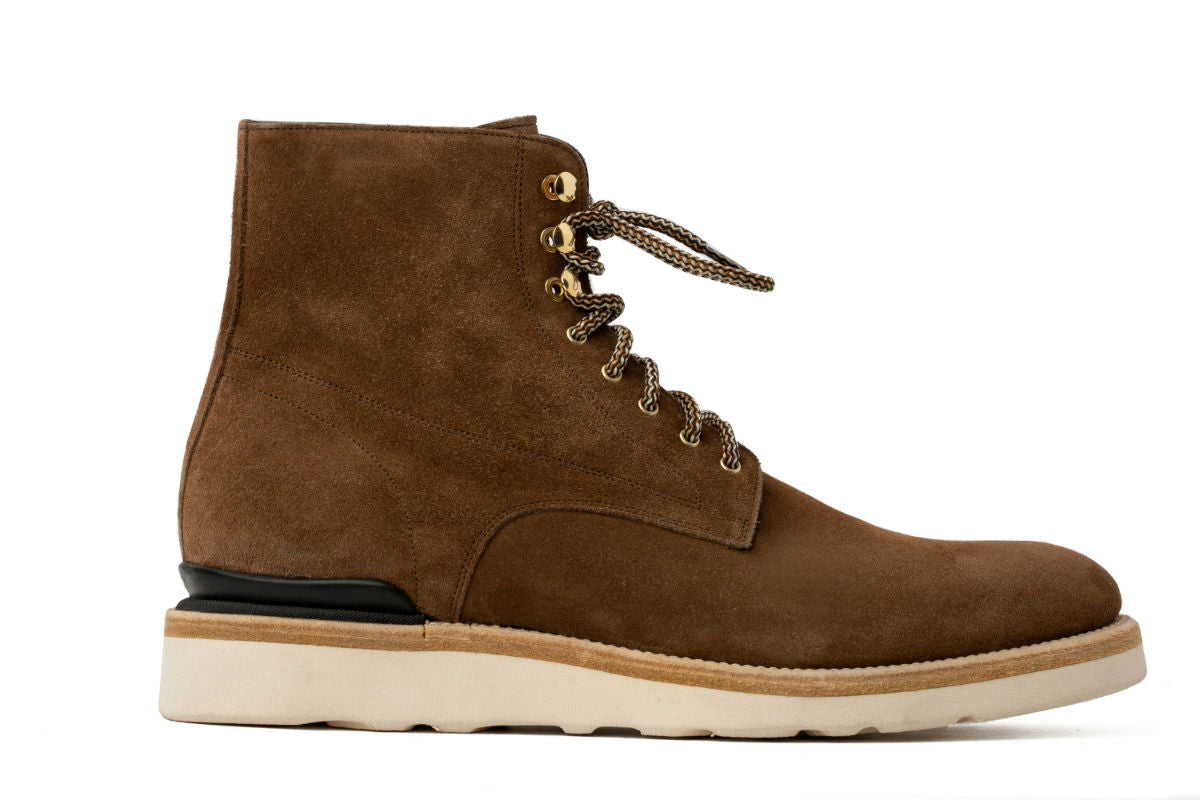 The Polo Suede Lace-Up Boot - Martora