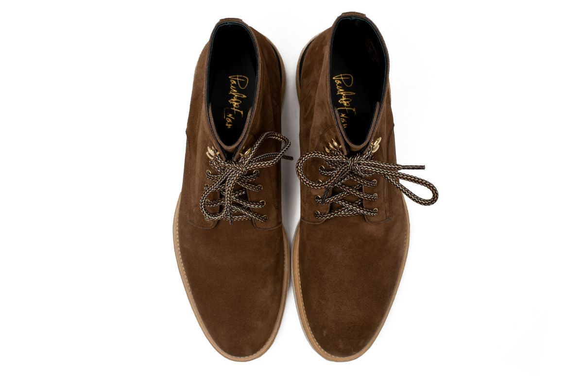 The Polo Suede Lace-Up Boot - Martora