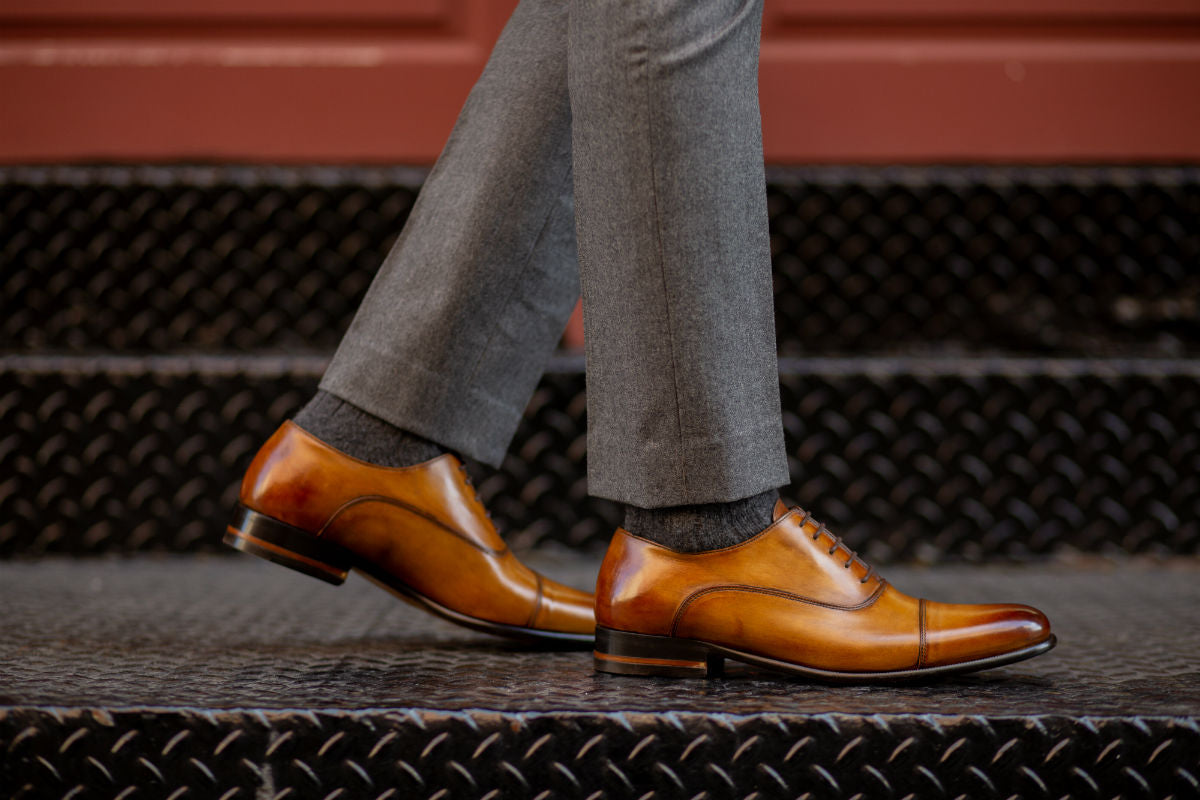 Cap Toe Fancy Guy Shoes Gino Vitale Lace-Up Cap Toe Dress Shoes Black Cap Toe Fancy Guy Shoes Gino Vitale Lace-Up Cap Toe Dress Shoes Black