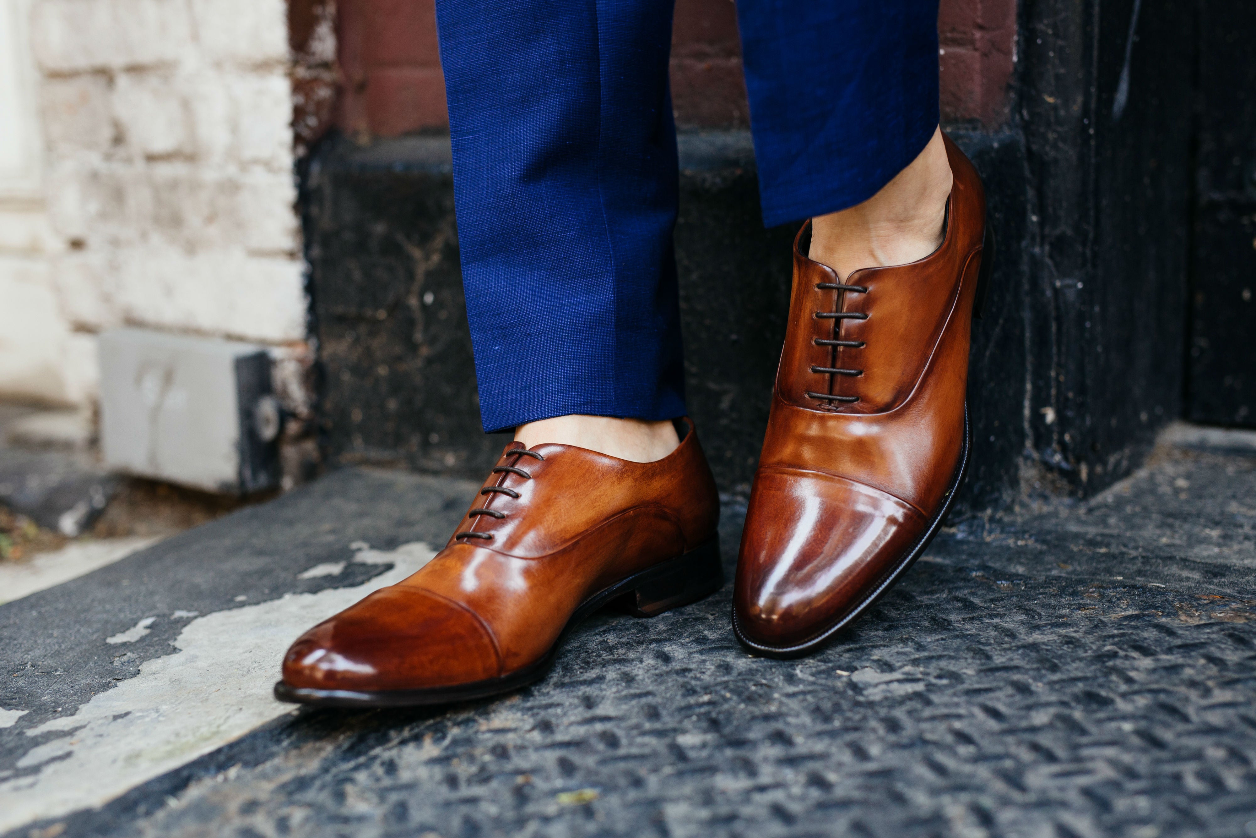 Paul evans sales cagney cap toe