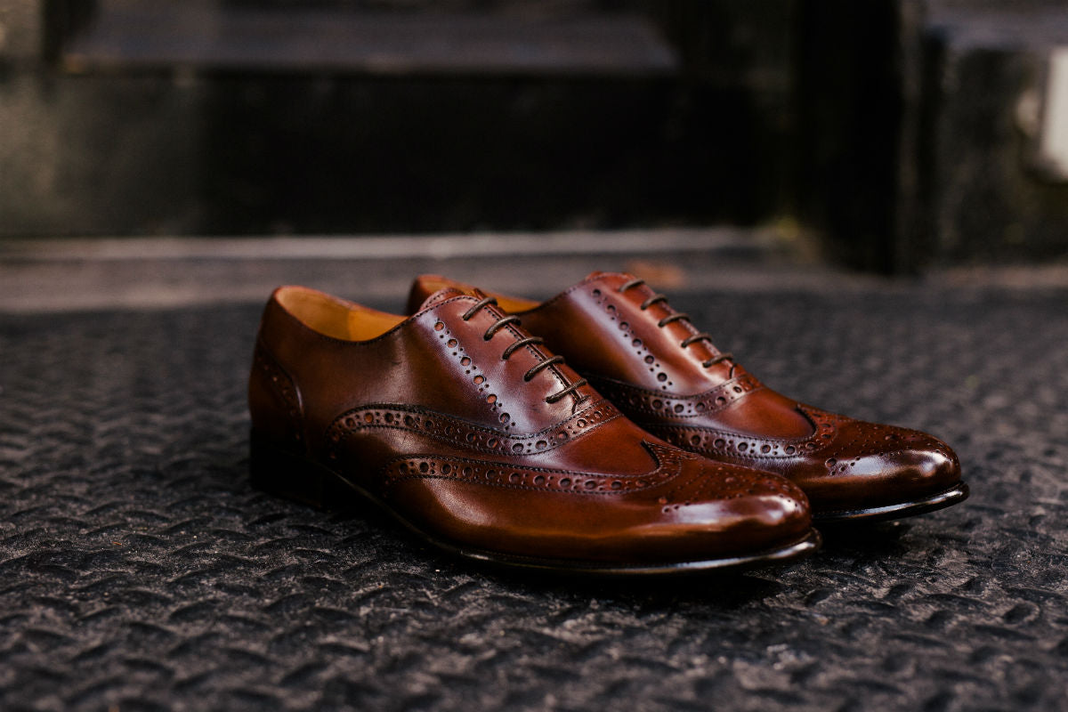 The West II Wingtip Oxford - Marrone The West II Wingtip Oxford - Marrone
