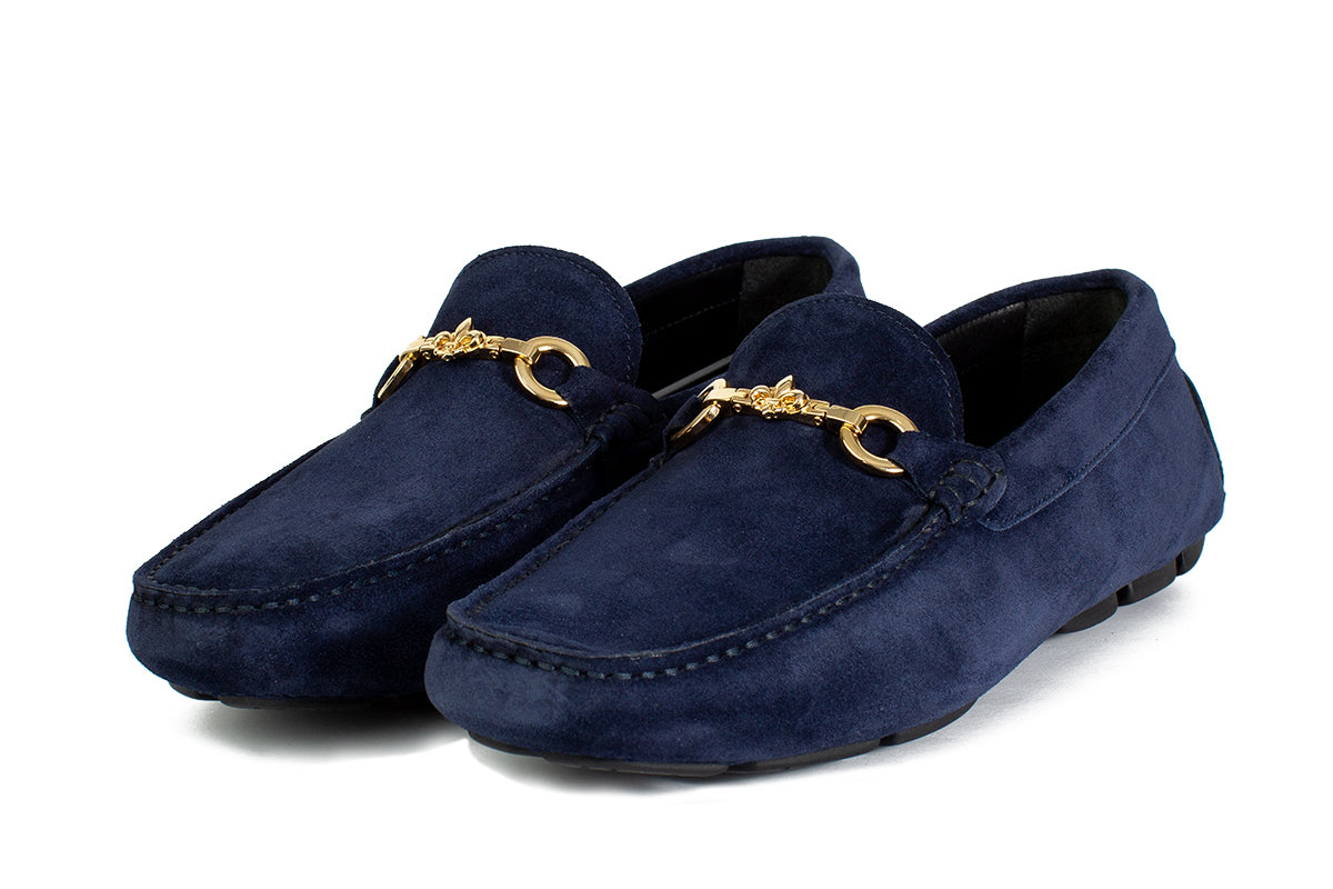 The Woods Bit Driving Loafer - Blue Suede
