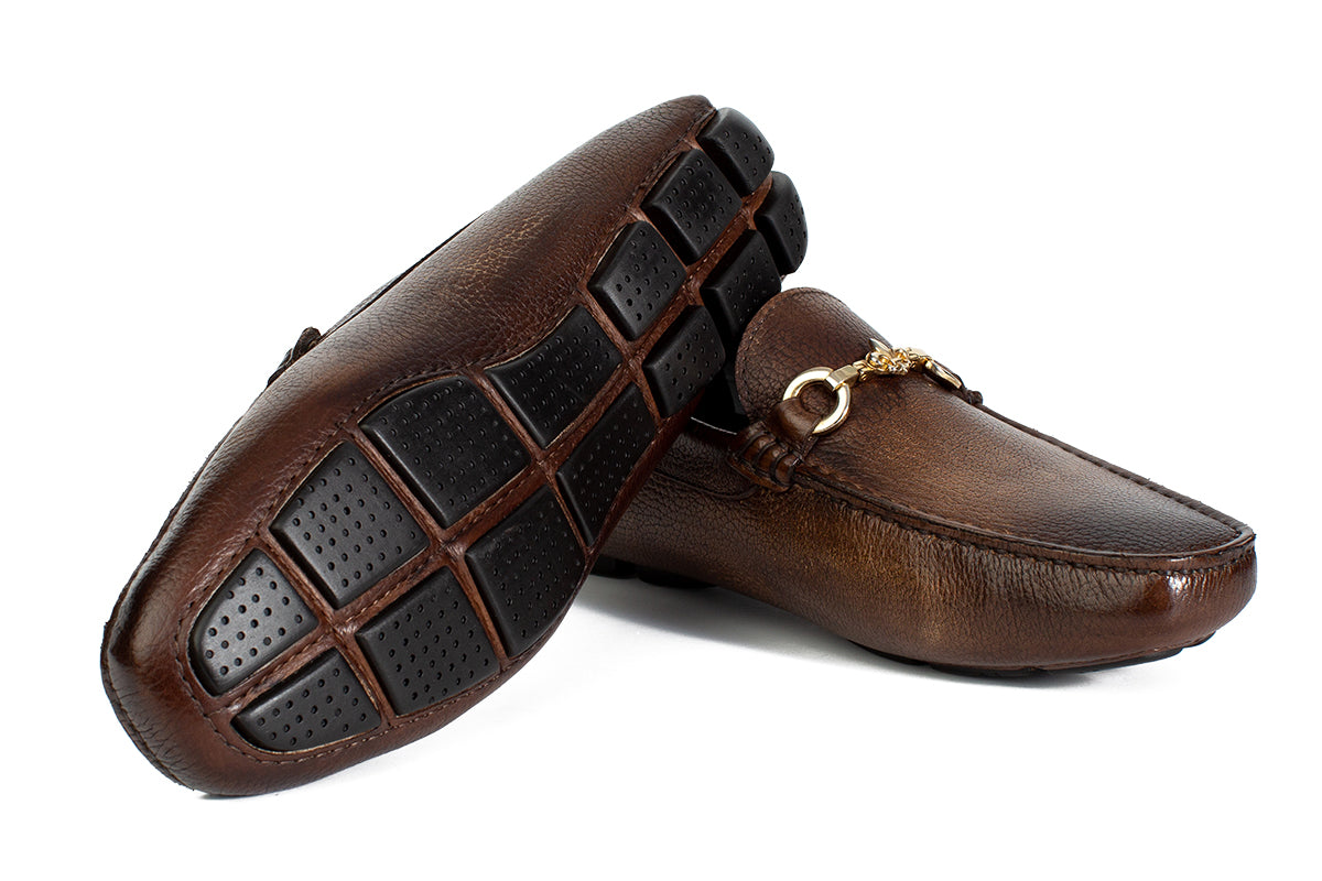 The Woods Bit Driving Loafer - Chocolate
