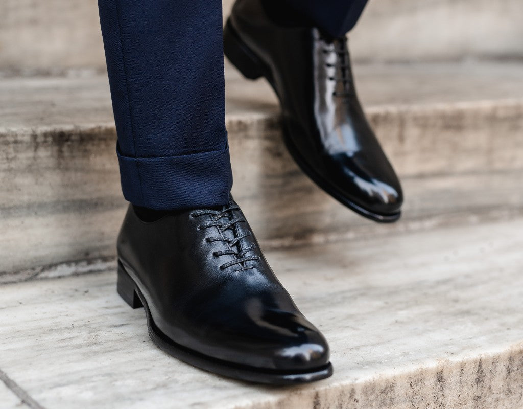 The Martin Wholecut - Nero Black Paul Evans The Martin Wholecut - Nero Black Paul Evans