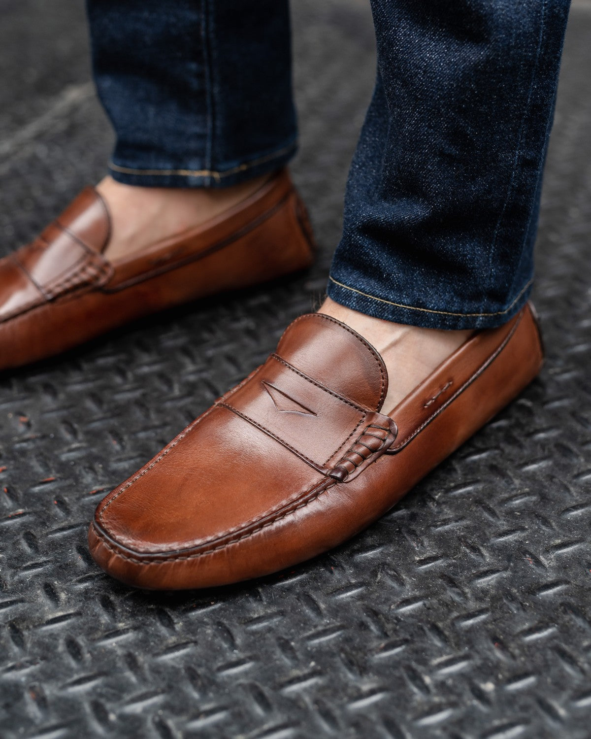 The McQueen Driving Loafer - Marrone – Paul Evans