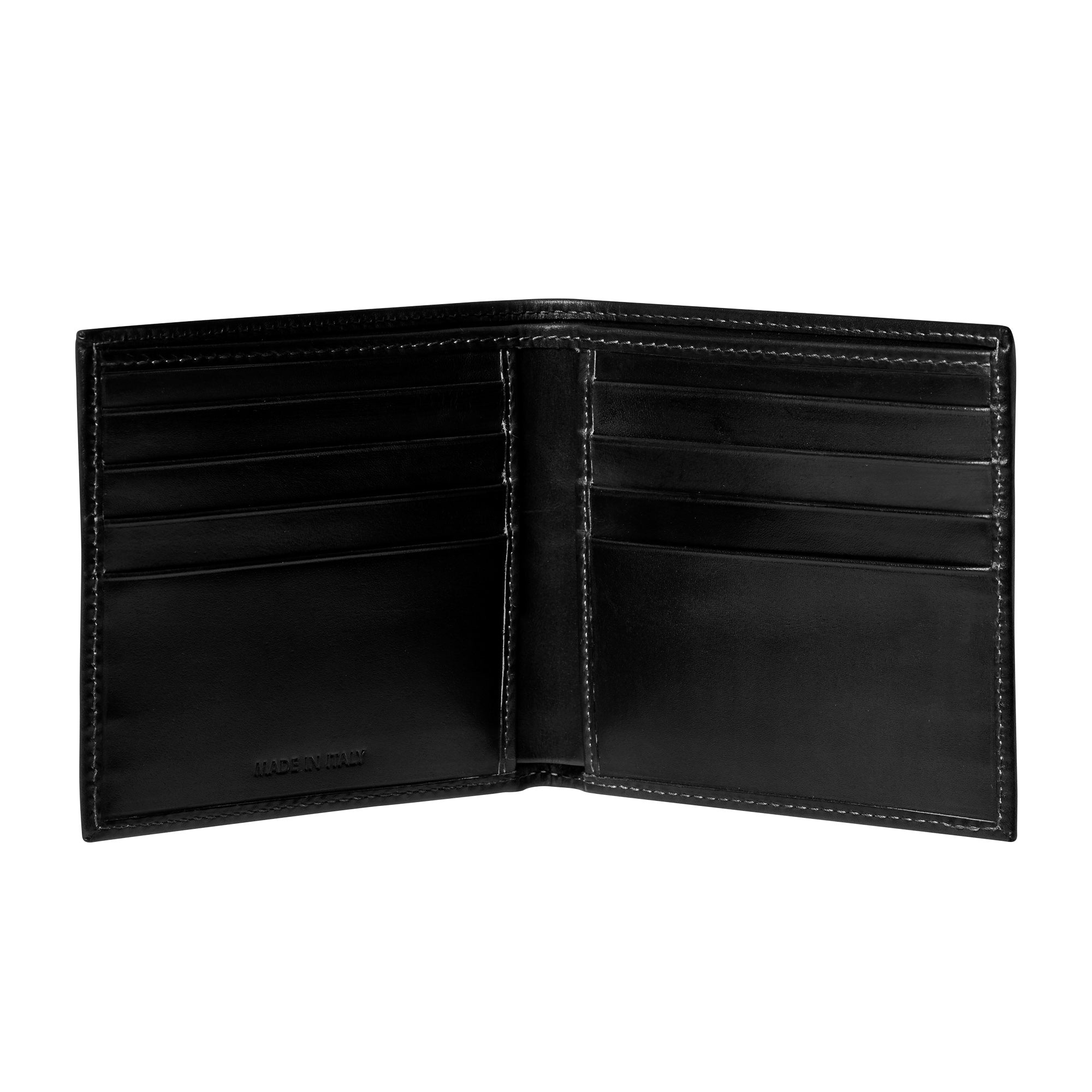 Italian Leather Wallet - Nero
