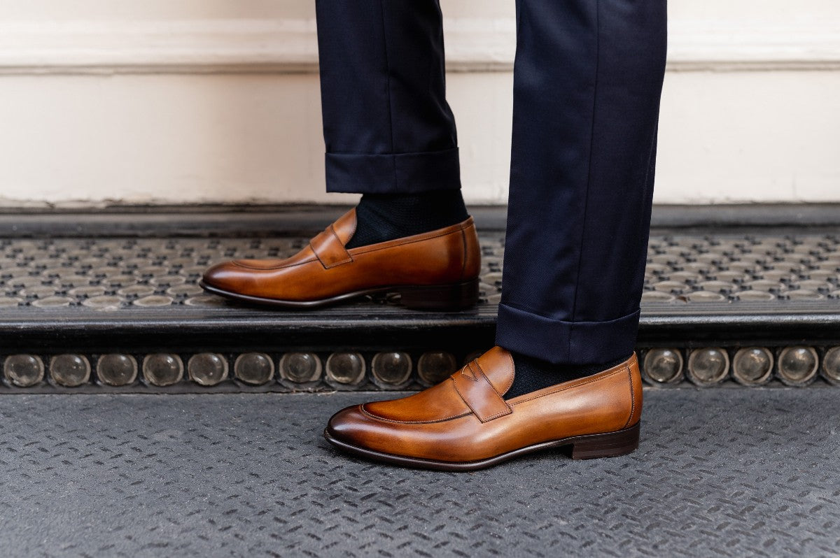 The Stewart Penny Loafer - Tobacco