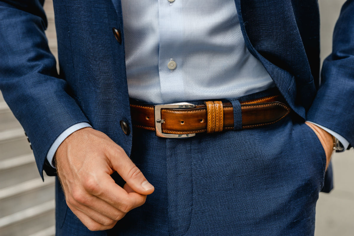 Men's Italian Leather Belt