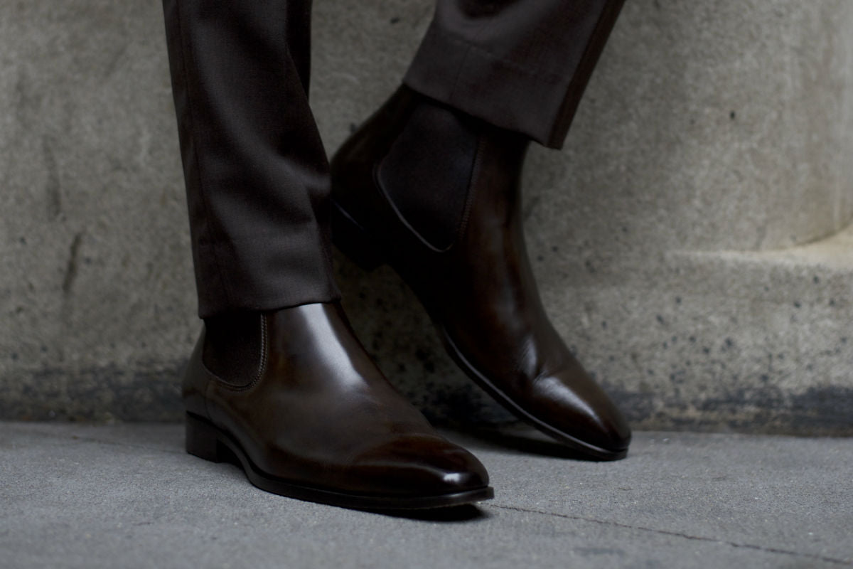 The Dean Chelsea Boot - Chocolate