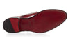Paul Evans Handmade Italian Leather Men's Dress Shoes - The Olivier Single Monk Strap - Oxblood