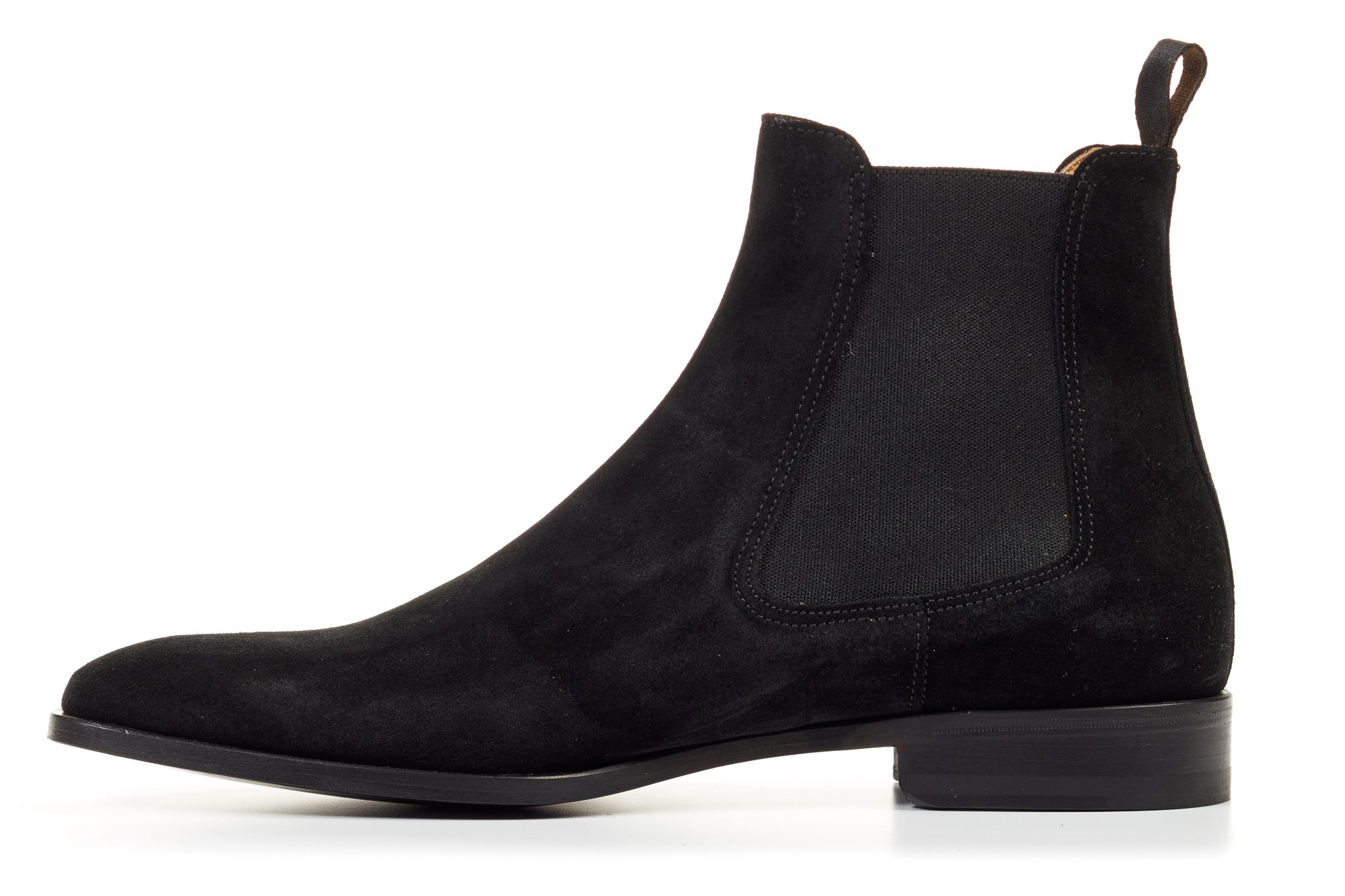 The Dean Chelsea Boot - Nero Suede 8