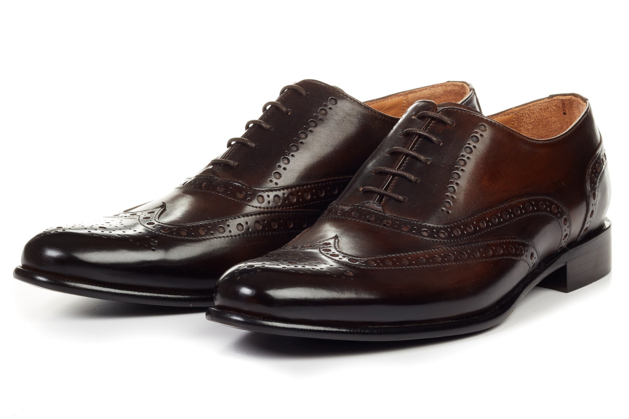 The West II Wingtip Oxford - Chocolate